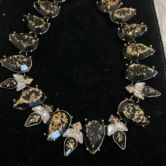 Baublebar necklace in gold and black - Picture 2 of 4